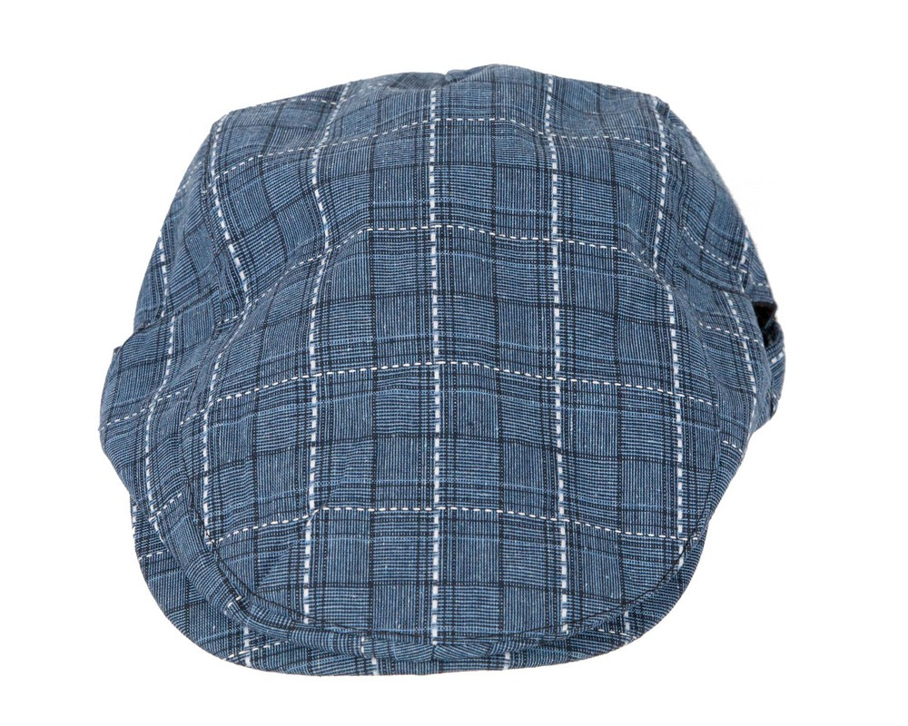 Denim tweed flat cap by Max Alexander - Hats From OZ UK Denim tweed flat cap by Max Alexander - Image 3