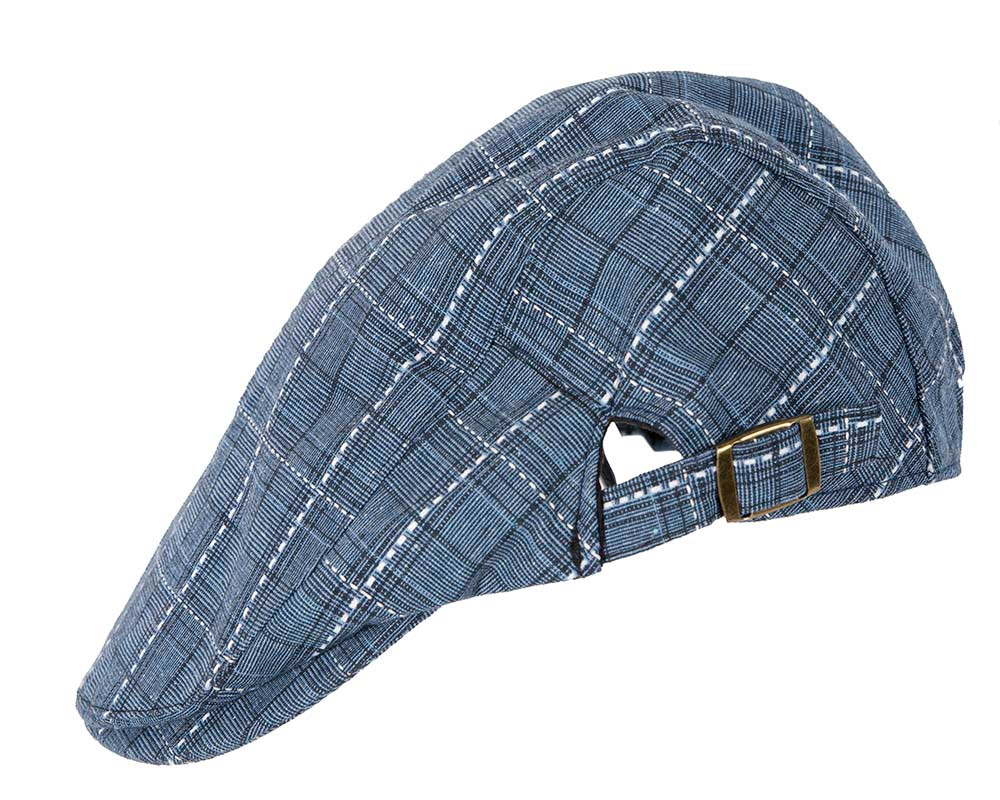 Denim tweed flat cap by Max Alexander - Hats From OZ UK Denim tweed flat cap by Max Alexander - Image 2