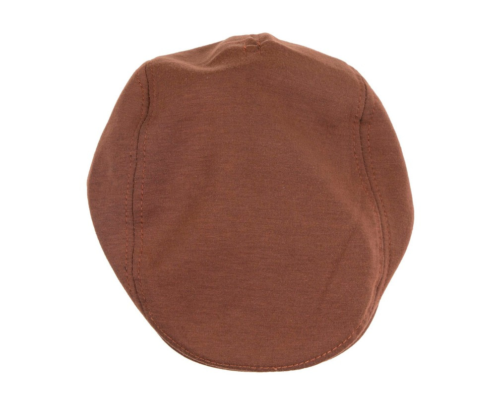 Soft brown flat cap by Max Alexander - Hats From OZ UK Soft brown flat cap by Max Alexander - Image 3