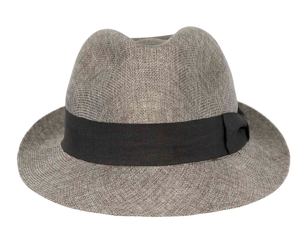 Grey Fedora Homburg Hat - Hats From OZ UK Grey Fedora Homburg Hat - Image 4