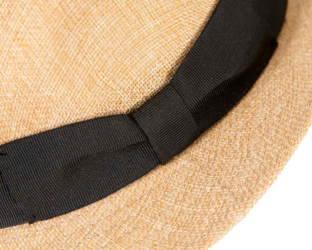 Nude Fedora Homburg Hat - Hats From OZ UK Nude Fedora Homburg Hat - Image 5