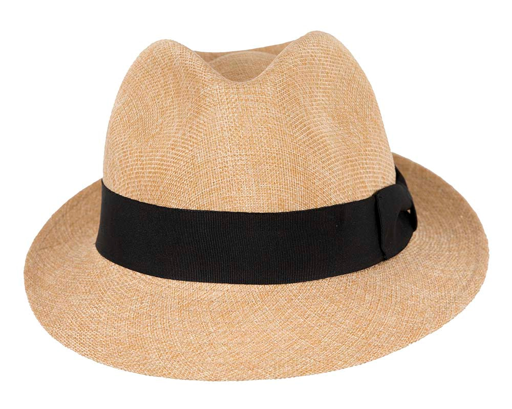 Nude Fedora Homburg Hat - Hats From OZ UK Nude Fedora Homburg Hat - Image 4