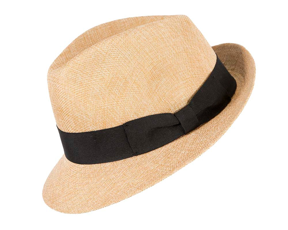 Nude Fedora Homburg Hat - Hats From OZ UK Nude Fedora Homburg Hat - Image 2