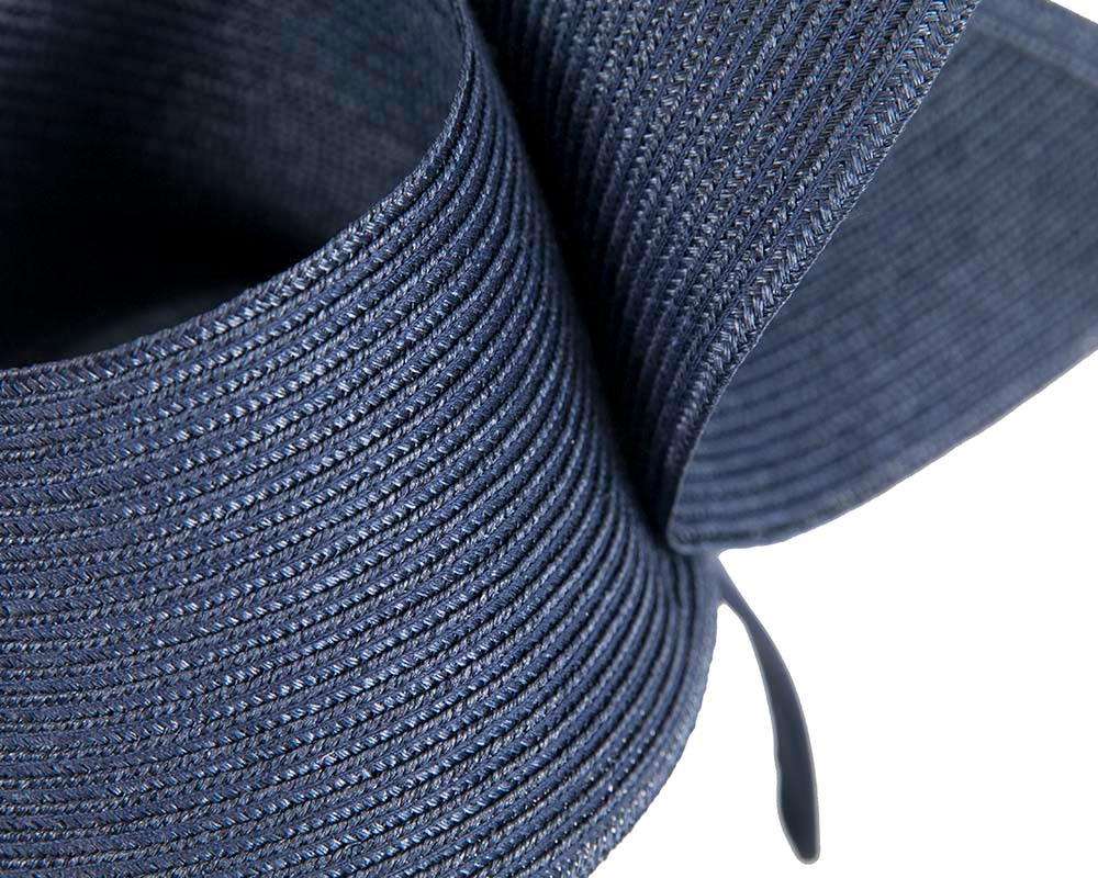 Modern navy fascinator by Max Alexander - Hats From OZ UK Modern navy fascinator by Max Alexander - Image 5