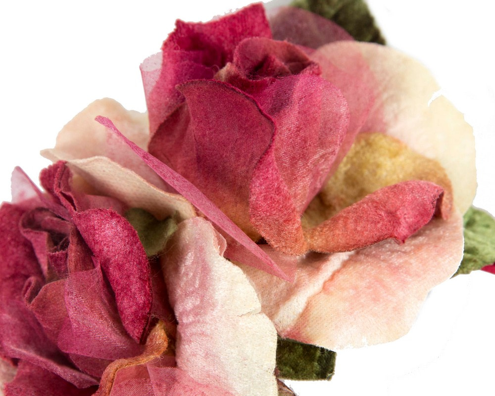 Flower headband fascinator by Max Alexander - Hats From OZ UK Flower headband fascinator by Max Alexander - Image 3