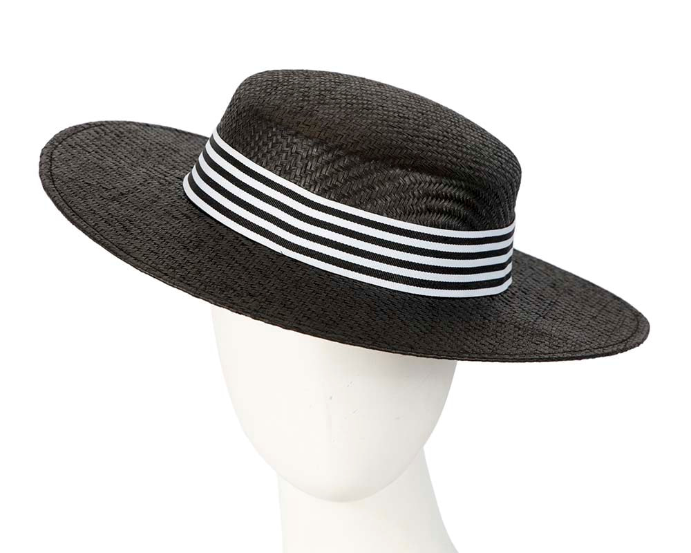 Black and White boater hat by Max Alexander - Hats From OZ UK