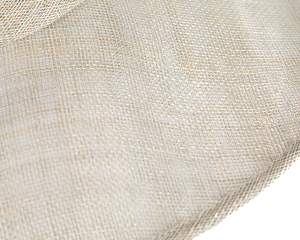 Wide brim silver ladies fashion sinamay hat - Hats From OZ UK Wide brim silver ladies fashion sinamay hat - Image 5