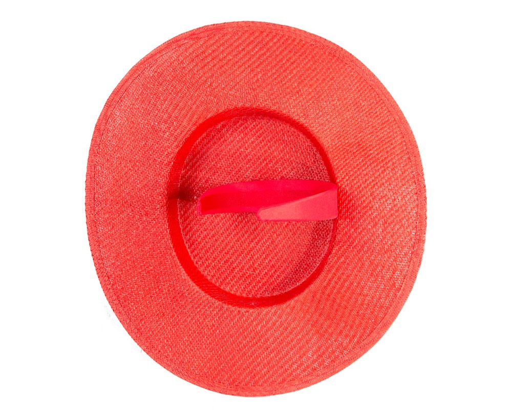 Red boater hat by Max Alexander - Hats From OZ UK Red boater hat by Max Alexander - Image 6