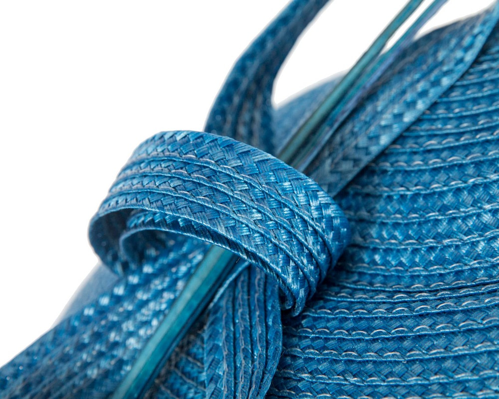 Royal Blue "saucer" fascinator hat by Max Alexander - Hats From OZ UK Royal Blue "saucer" fascinator hat by Max Alexander - Image 5