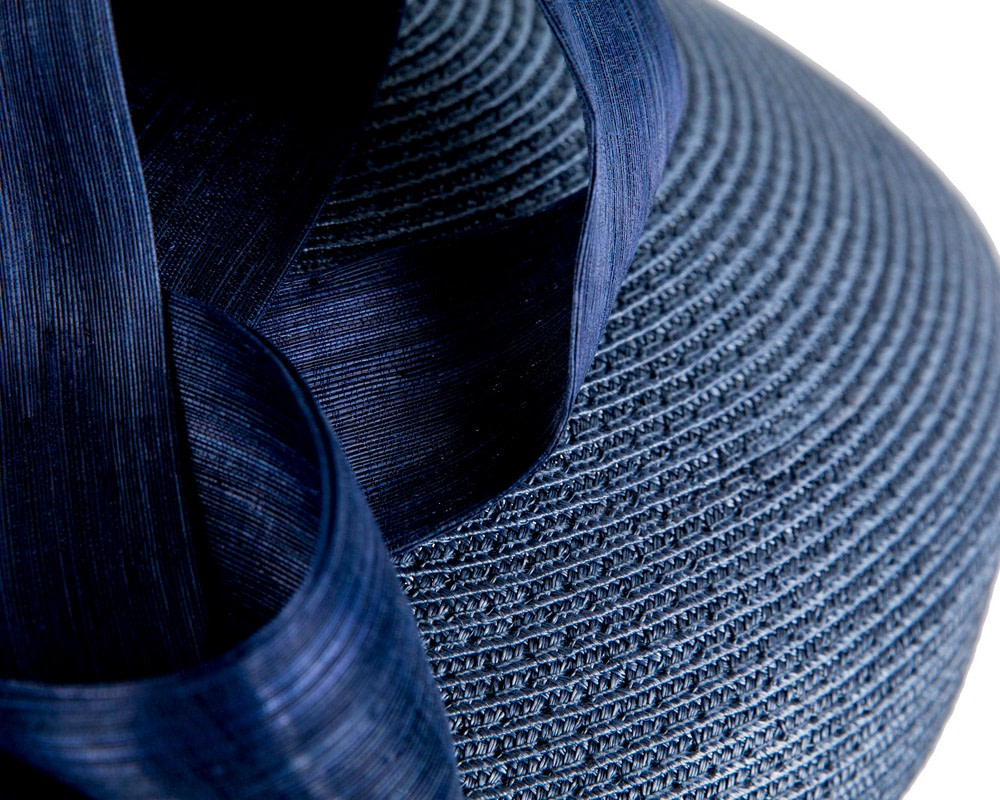 Navy fashion beret hat with loops by Max Alexander - Hats From OZ UK Navy fashion beret hat with loops by Max Alexander - Image 5