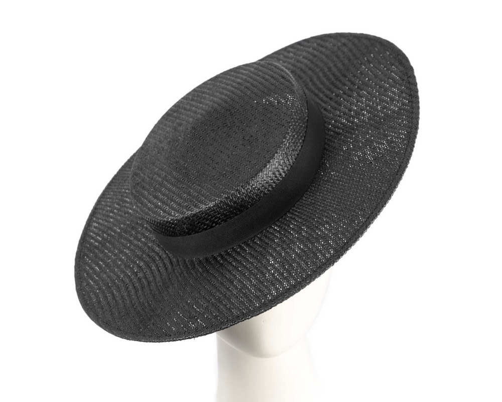 Black boater hat by Max Alexander - Hats From OZ UK