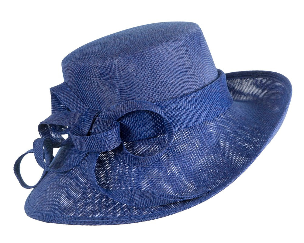 Royal Blue ladies fashion hat by Max Alexander - Hats From OZ UK Royal Blue ladies fashion hat by Max Alexander - Image 2