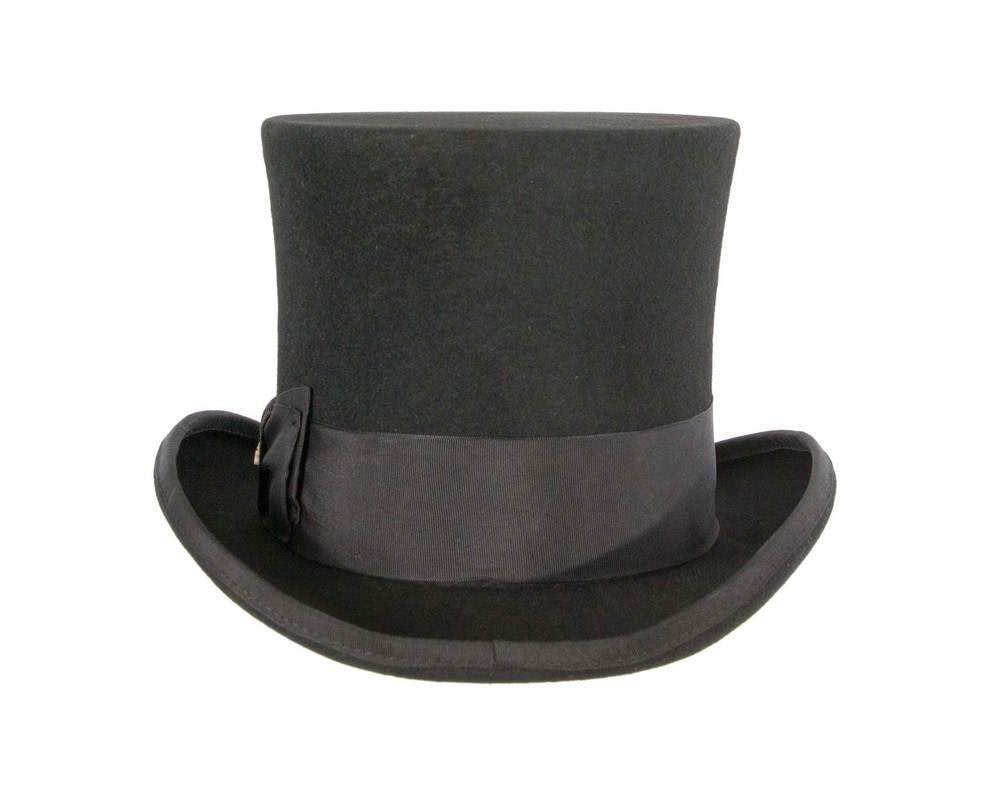Black SCALA Felt Top Hat - Hats From OZ UK Black SCALA Felt Top Hat - Image 6