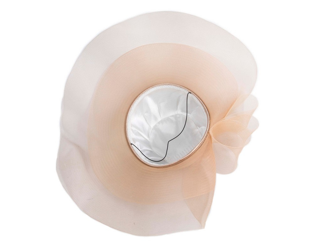 Cashew large brim custom made ladies hat - Hats From OZ UK Cashew large brim custom made ladies hat - Image 6