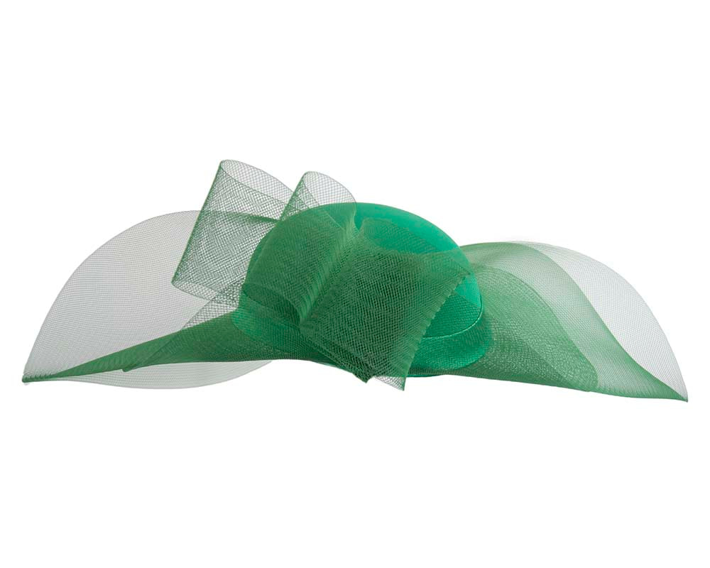 Green large brim custom made ladies hat - Hats From OZ UK Green large brim custom made ladies hat - Image 6