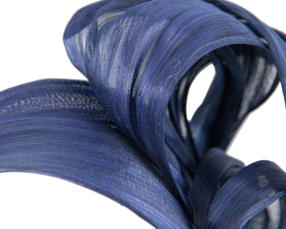 Navy retro headband by Fillies Collection - Hats From OZ UK Navy retro headband by Fillies Collection - Image 3