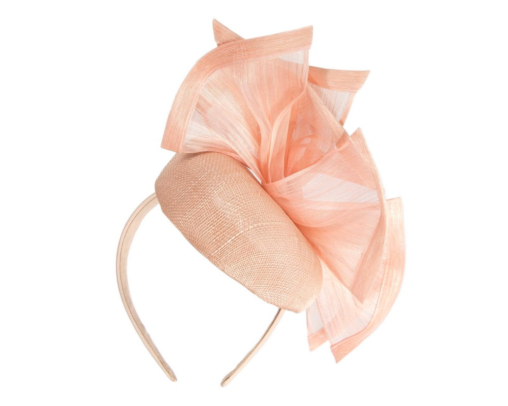 Bespoke pink racing fascinator by Fillies Collection - Hats From OZ UK Bespoke pink racing fascinator by Fillies Collection - Image 6
