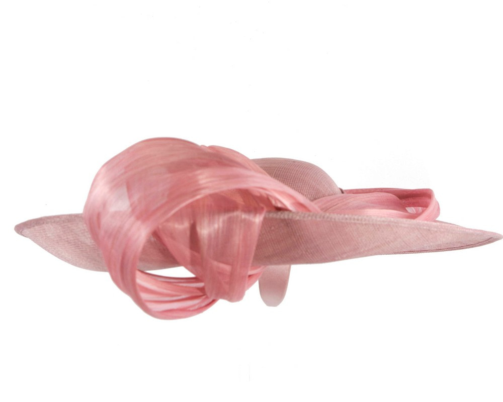 Large dusty pink sinamay hatinator by Fillies Collection - Hats From OZ UK Large dusty pink sinamay hatinator by Fillies Collection - Image 6
