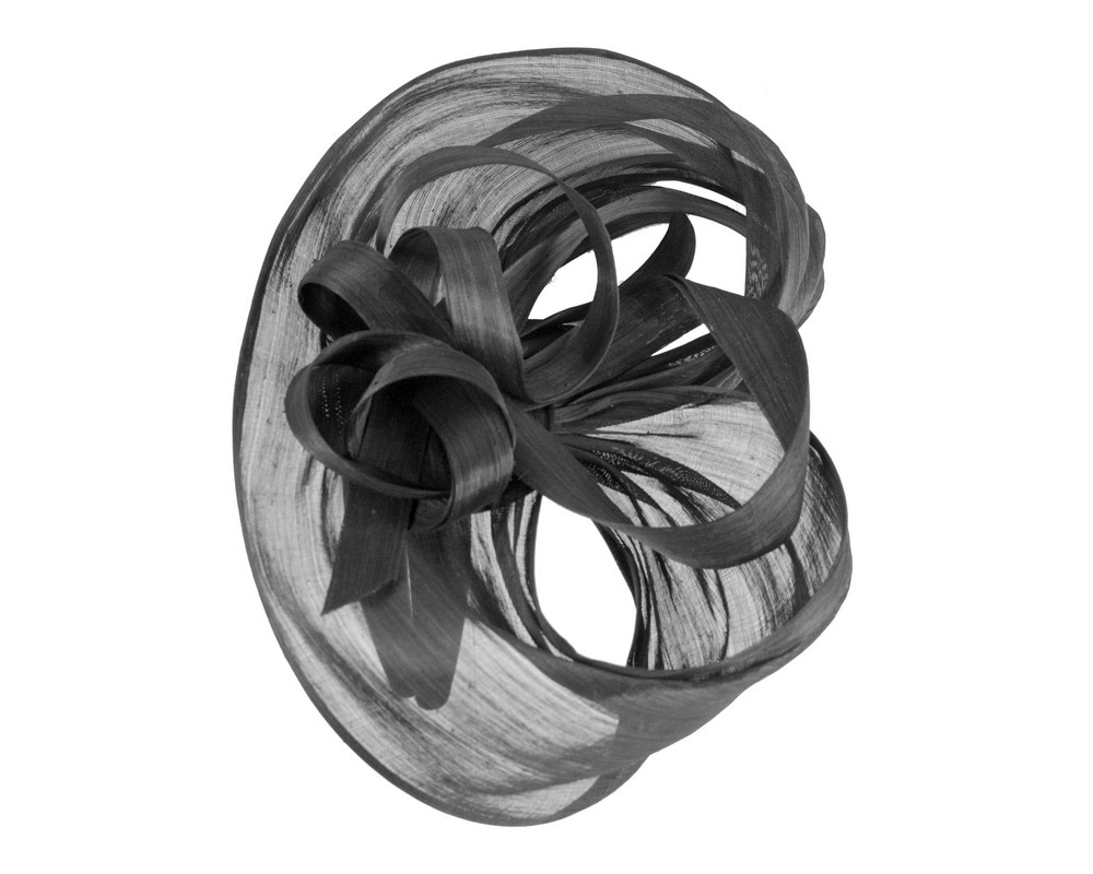 Large Black fascinator by Fillies Collection - Hats From OZ UK Large Black fascinator by Fillies Collection - Image 4