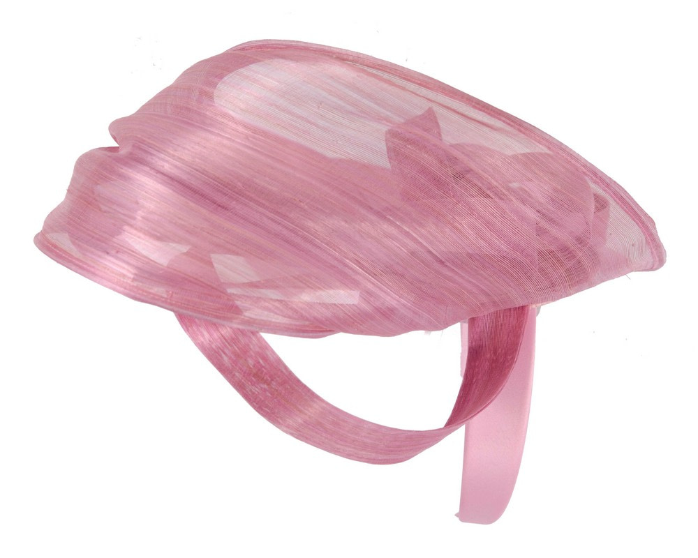 Large Dusty Pink fascinator by Fillies Collection - Hats From OZ UK Large Dusty Pink fascinator by Fillies Collection - Image 3