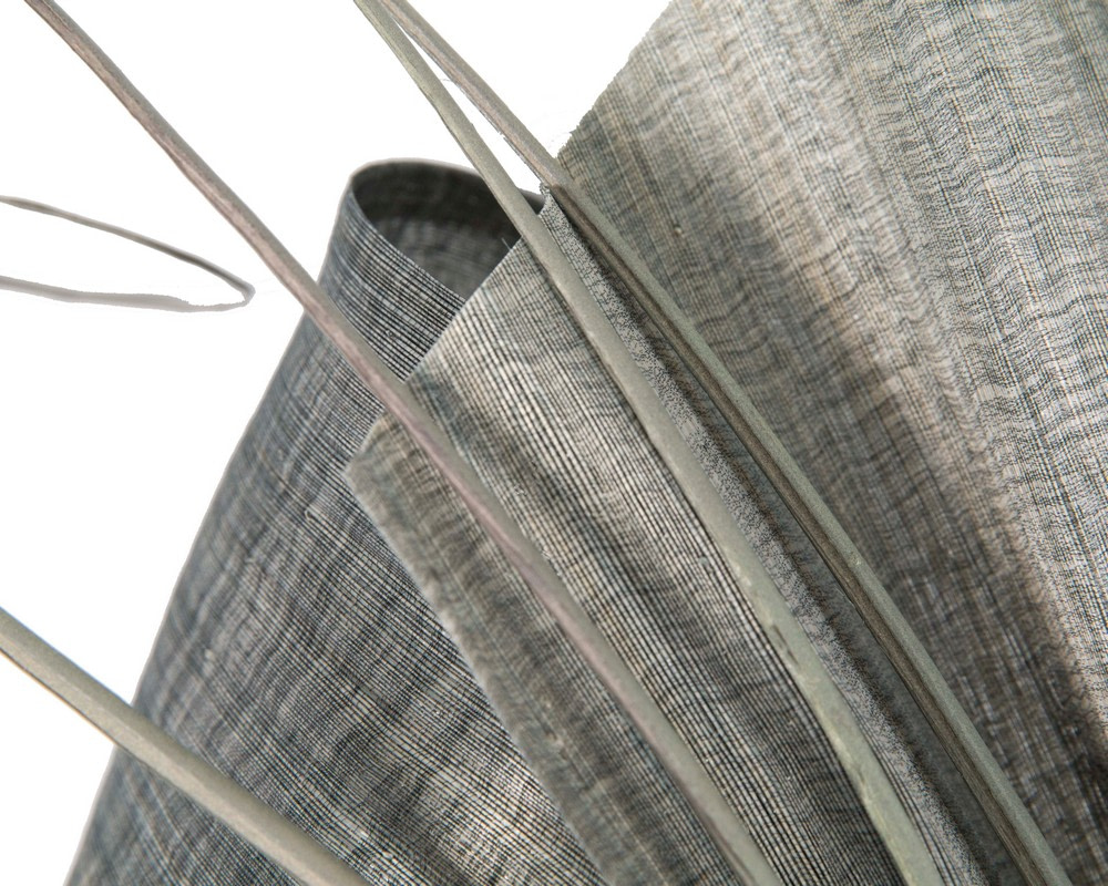 Edgy silver fascinator by Fillies Collection - Hats From OZ UK Edgy silver fascinator by Fillies Collection - Image 4