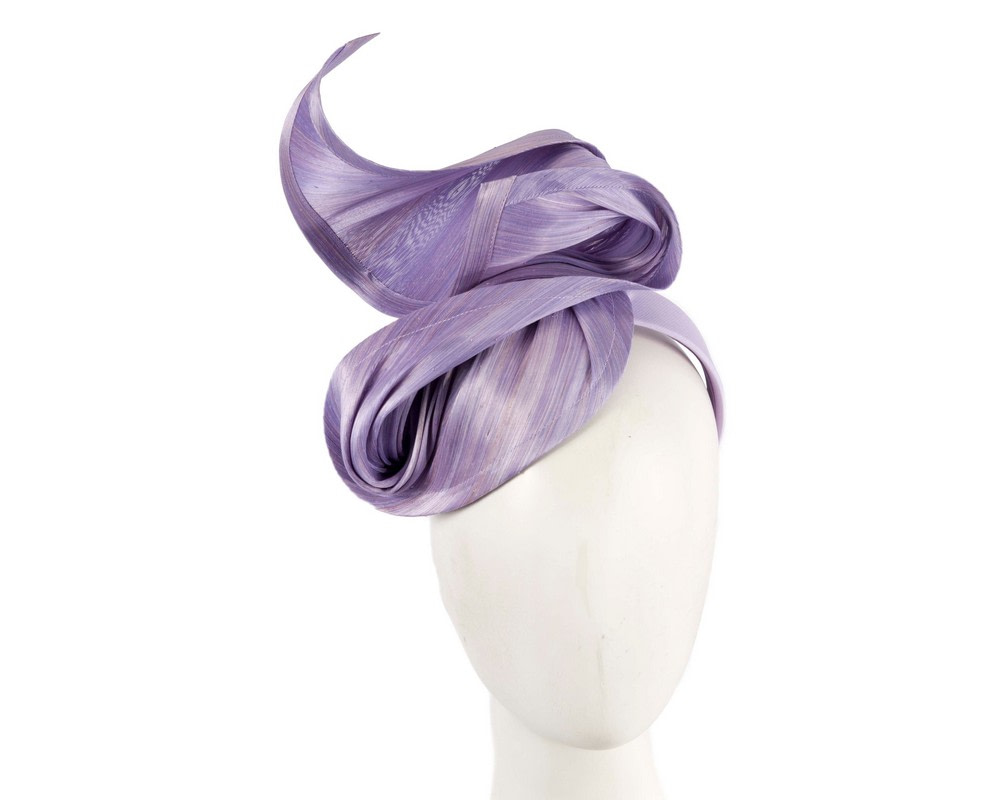 Lilac designers racing fascinator by Fillies Collection - Hats From OZ UK