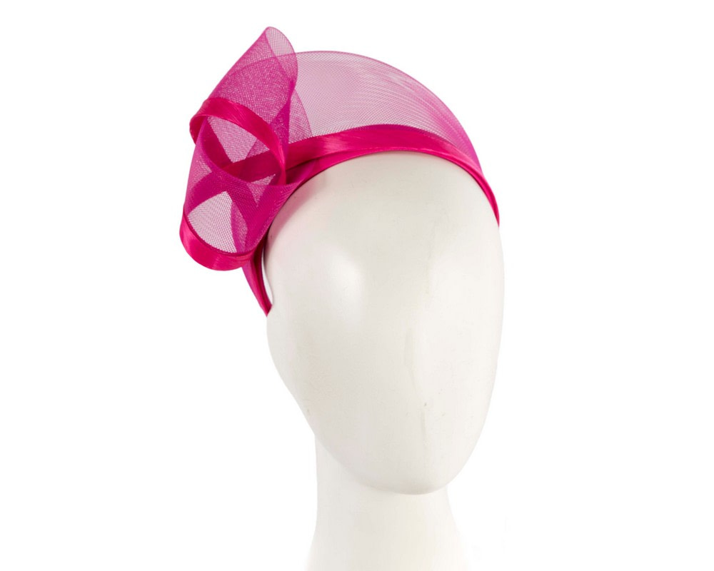 Fuchsia fashion headband by Fillies Collection - Hats From OZ UK | S289F Fuchsia fashion headband by Fillies Collection - Hats From OZ UK