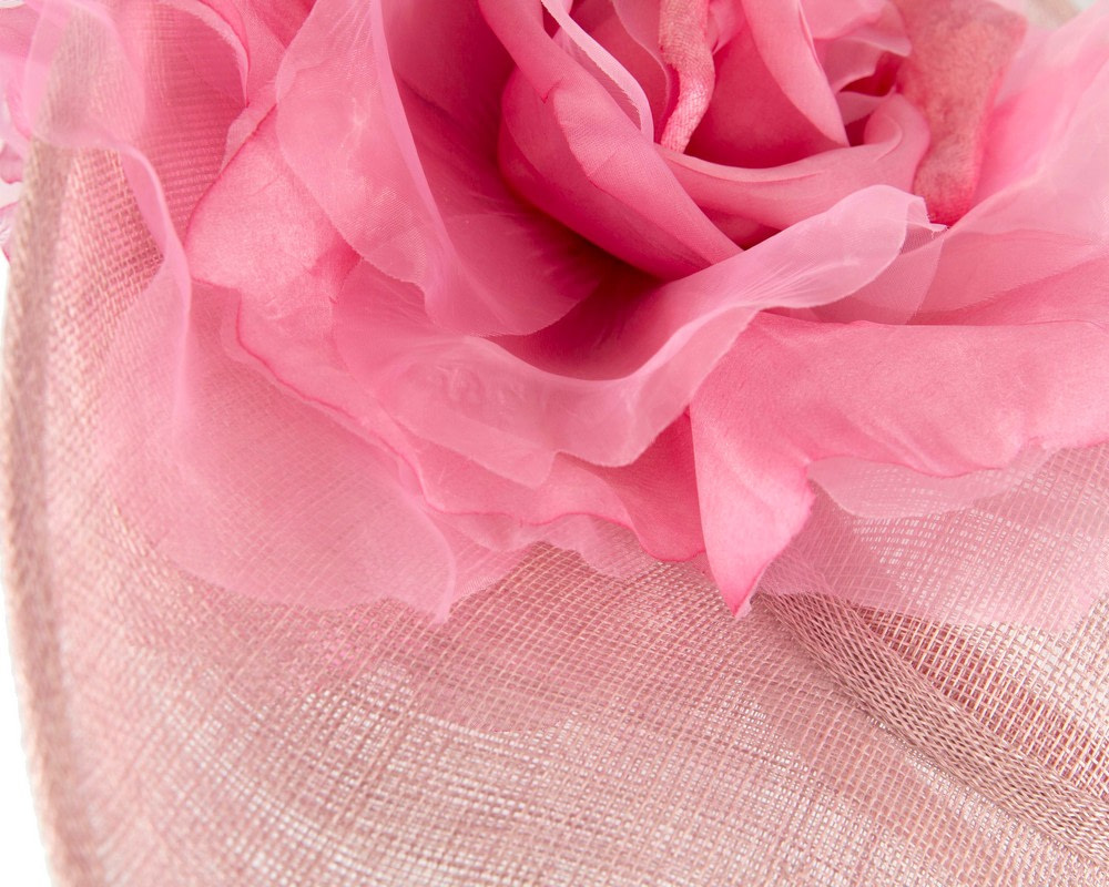 Large lolly pink racing fascinator hat by Fillies Collection - Hats From OZ UK Large lolly pink racing fascinator hat by Fillies Collection - Image 5