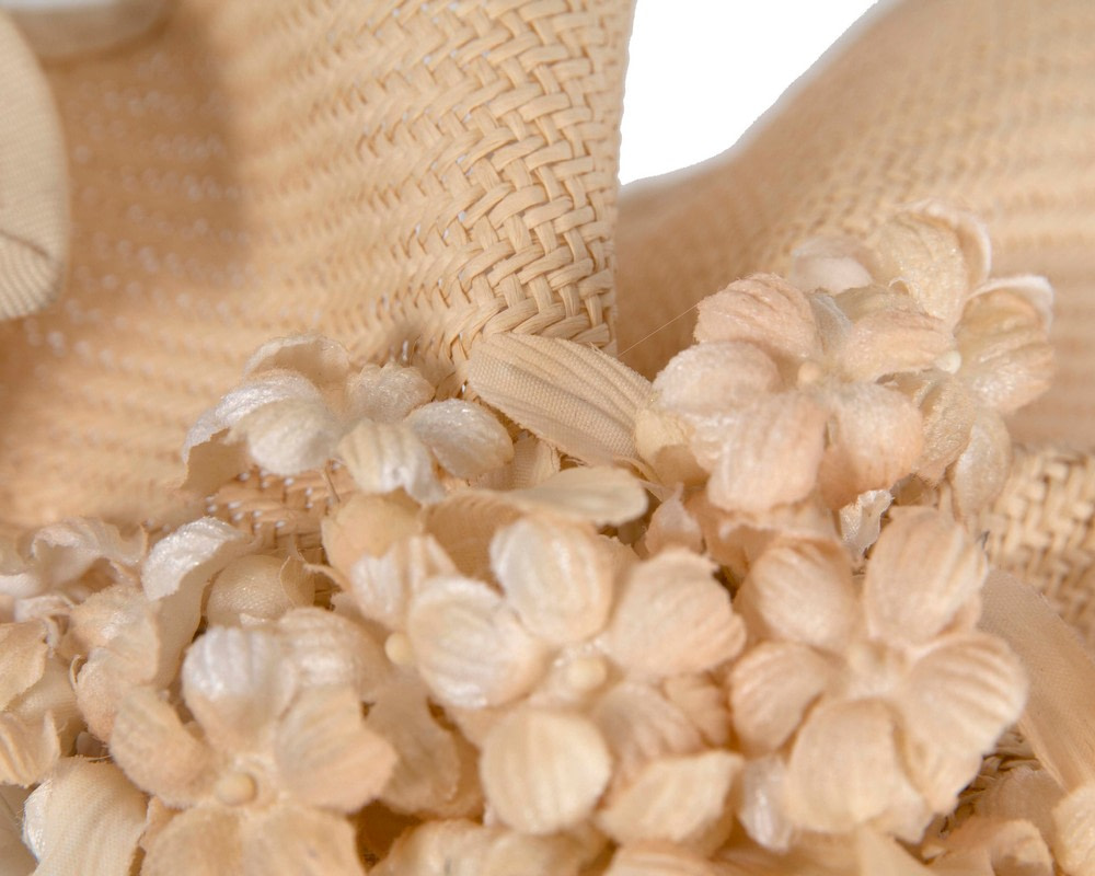 Nude pillbox with flowers by Fillies Collection - Hats From OZ UK Nude pillbox with flowers by Fillies Collection - Image 5