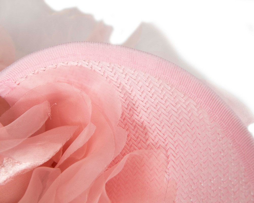 Exclusive pink fascinator with flower by Fillies Collection - Hats From OZ UK Exclusive pink fascinator with flower by Fillies Collection - Image 5