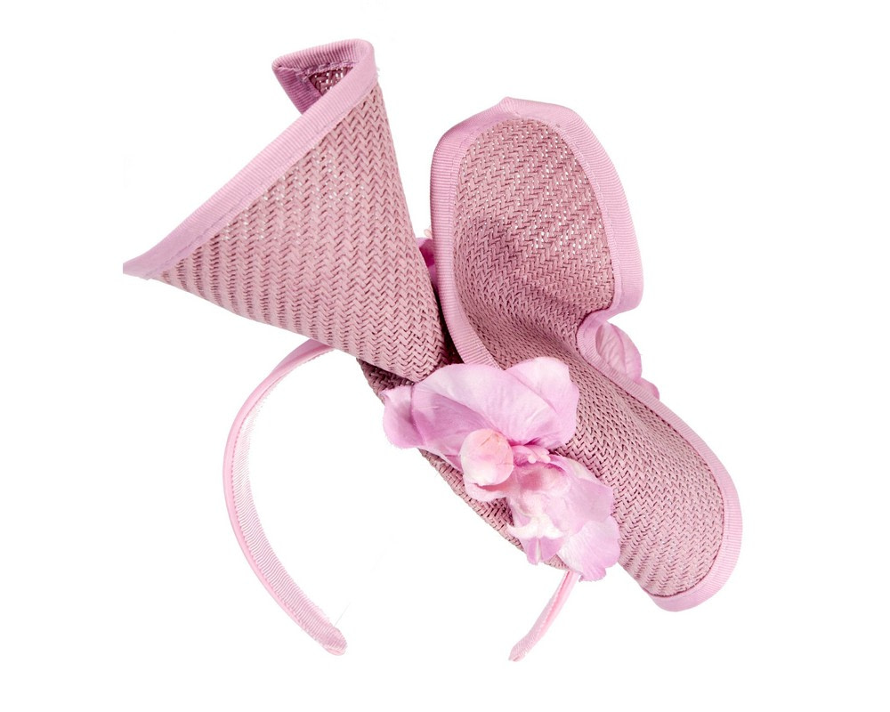 Lilac spring racing fascinator with orchid - Hats From OZ UK Lilac spring racing fascinator with orchid - Image 6