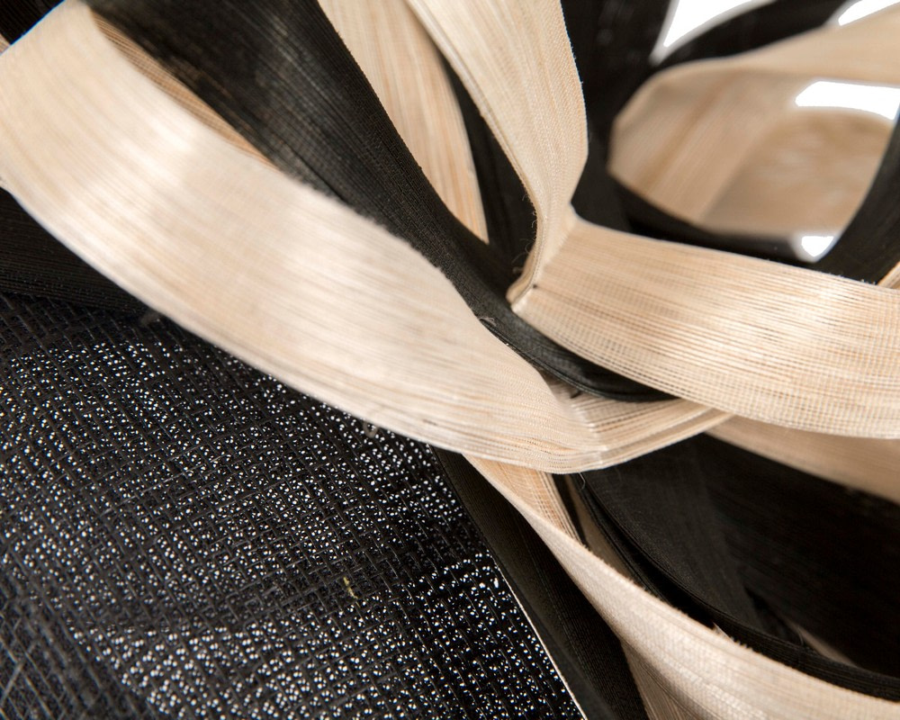 Exclusive black & cream pillbox fascinator by Fillies Collection - Hats From OZ UK Exclusive black & cream pillbox fascinator by Fillies Collection - Image 5