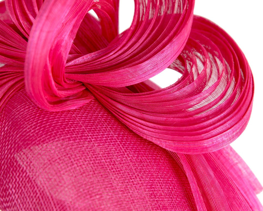 Exclusive fuchsia pillbox fascinator by Fillies Collection - Hats From OZ UK Exclusive fuchsia pillbox fascinator by Fillies Collection - Image 5