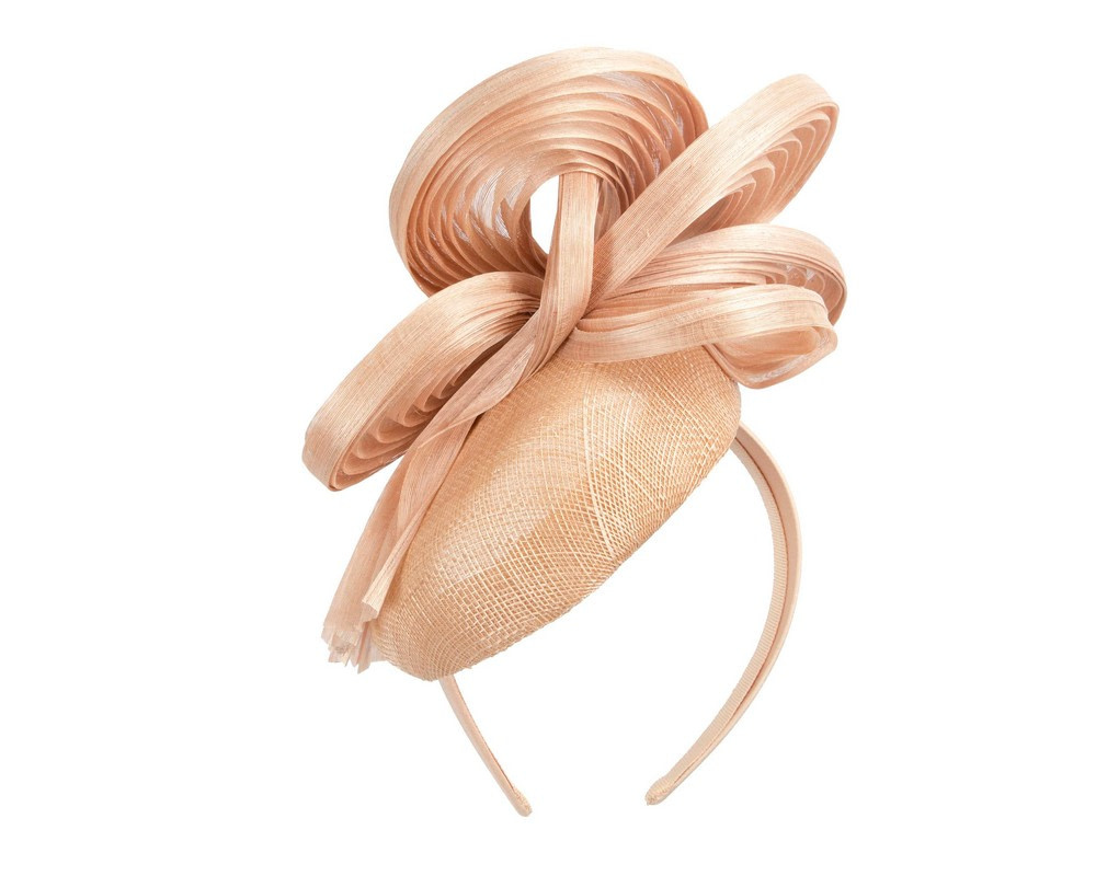 Exclusive nude pillbox fascinator by Fillies Collection - Hats From OZ UK Exclusive nude pillbox fascinator by Fillies Collection - Image 6