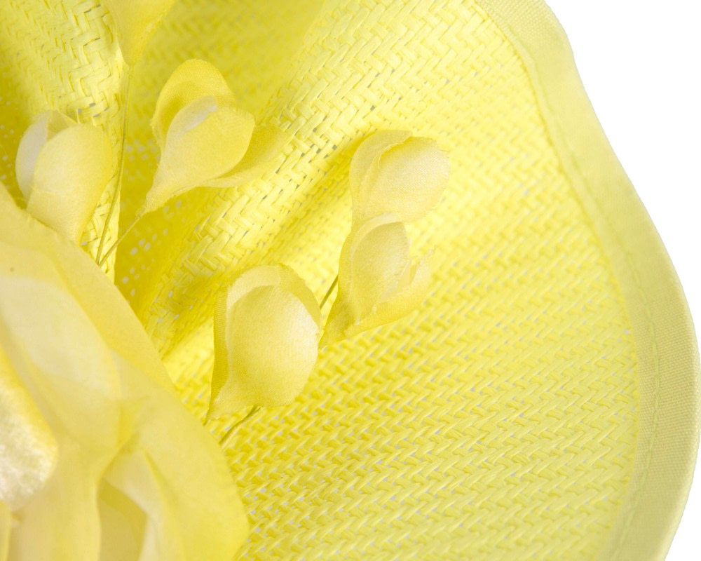 Fluro yellow racing fascinator by Fillies Collection - Hats From OZ UK Fluro yellow racing fascinator by Fillies Collection - Image 3