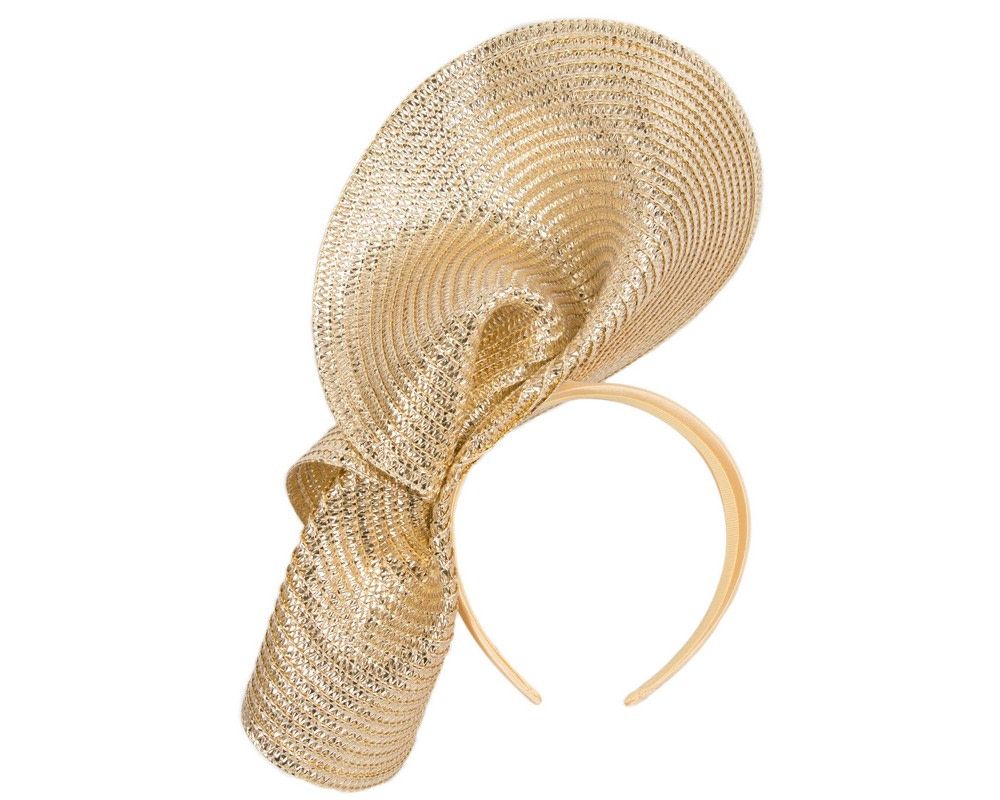 Limited Edition Gold Fascinator by Fillies Collection - Hats From OZ UK Limited Edition Gold Fascinator by Fillies Collection - Image 4