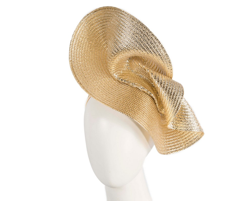 Limited Edition Gold Fascinator by Fillies Collection - Hats From OZ UK Limited Edition Gold Fascinator by Fillies Collection