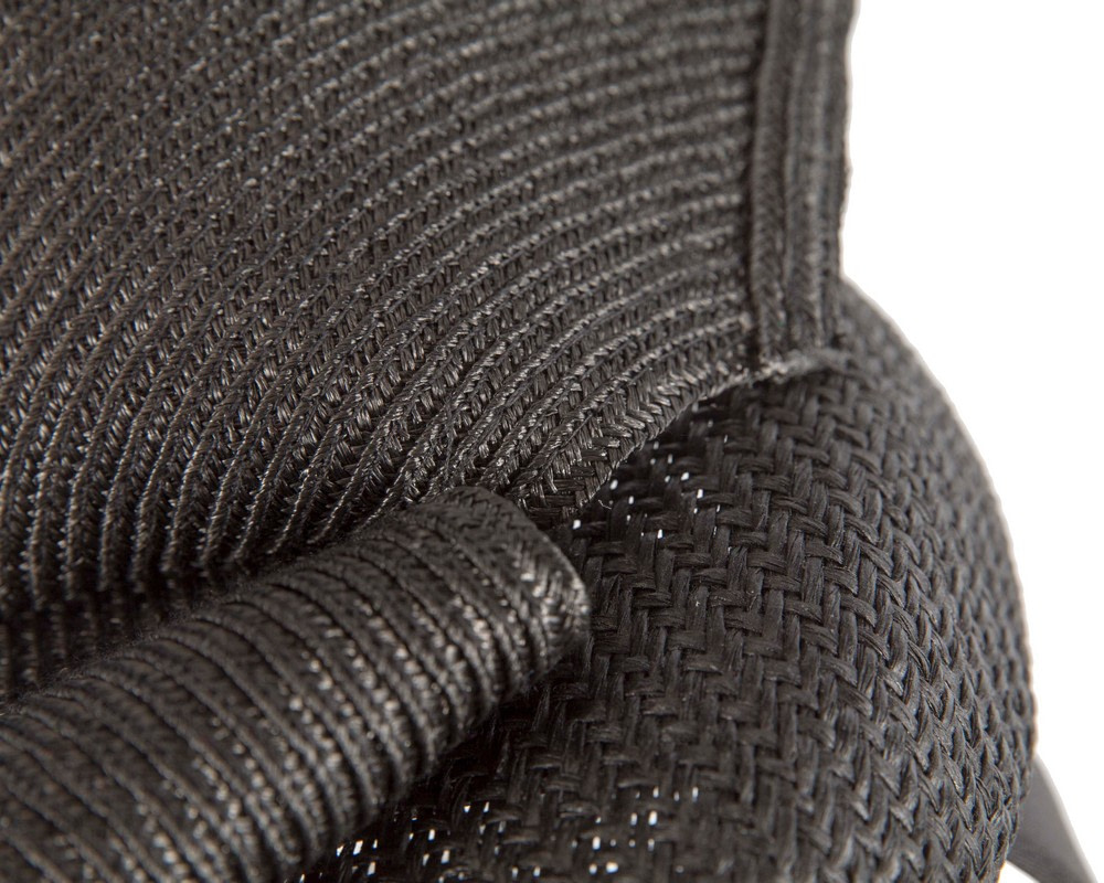 Black pillbox fascinator by Fillies Collection - Hats From OZ UK Black pillbox fascinator by Fillies Collection - Image 3