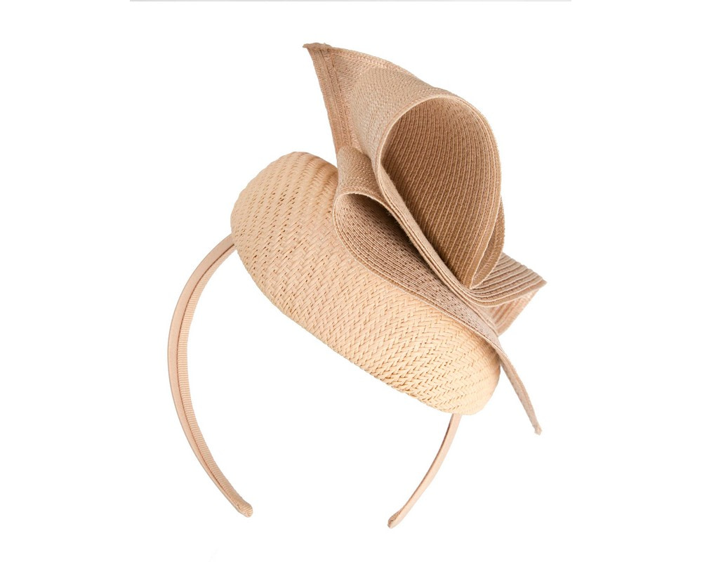 Nude pillbox fascinator by Fillies Collection - Hats From OZ UK Nude pillbox fascinator by Fillies Collection - Image 6