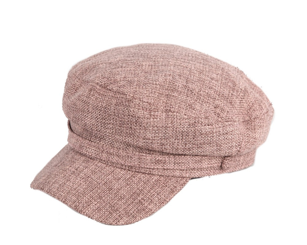 Dusty Pink casual newsboy cap by Max Alexander - Hats From OZ UK Dusty Pink casual newsboy cap by Max Alexander - Image 2