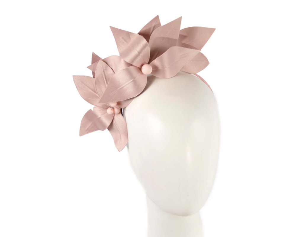 Bespoke blush pink flower headband by BELIEVERA - Hats From OZ UK | V02BLSH Bespoke blush pink flower headband by BELIEVERA - Hats From OZ UK