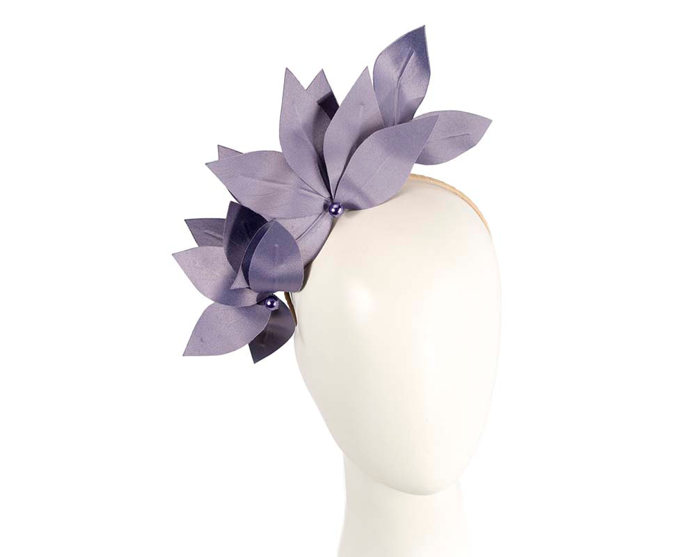 Bespoke lilac flower headband by BELIEVERA - Hats From OZ UK | V02LI Bespoke lilac flower headband by BELIEVERA - Hats From OZ UK