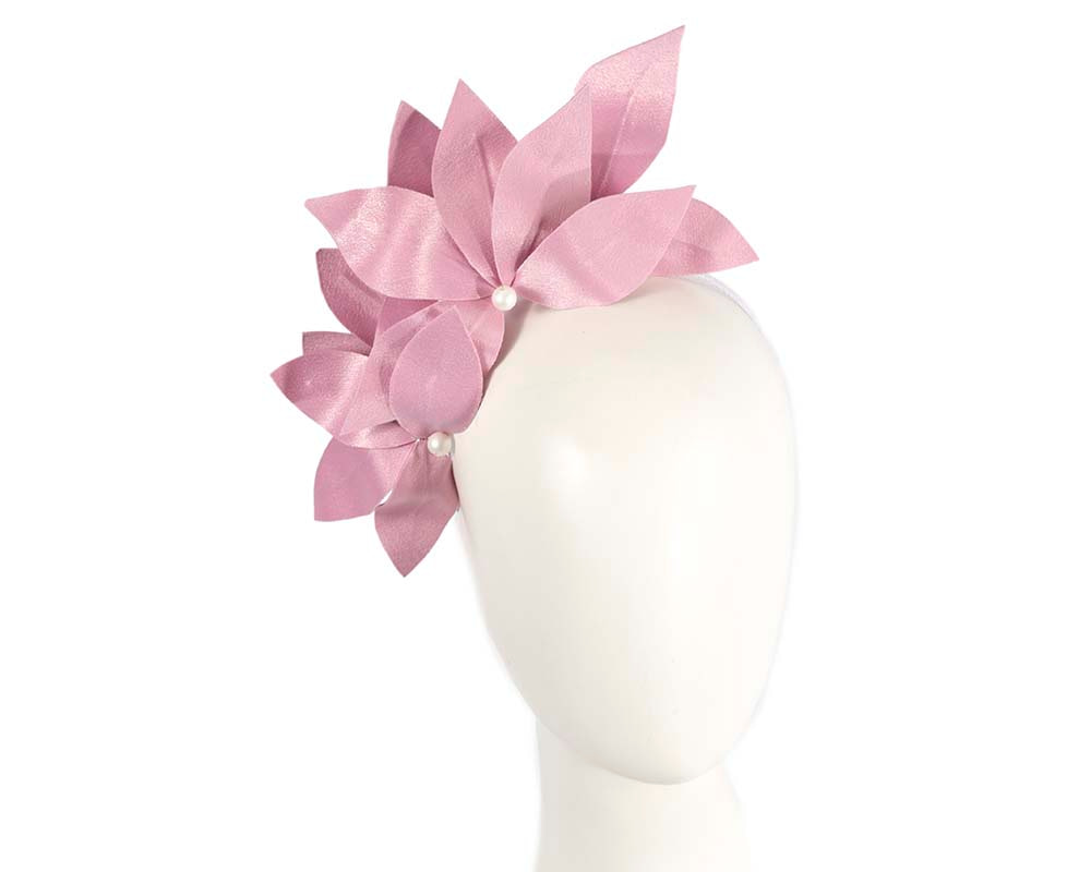 Bespoke dusty pink flower headband by BELIEVERA - Hats From OZ UK | V02DP Bespoke dusty pink flower headband by BELIEVERA - Hats From OZ UK