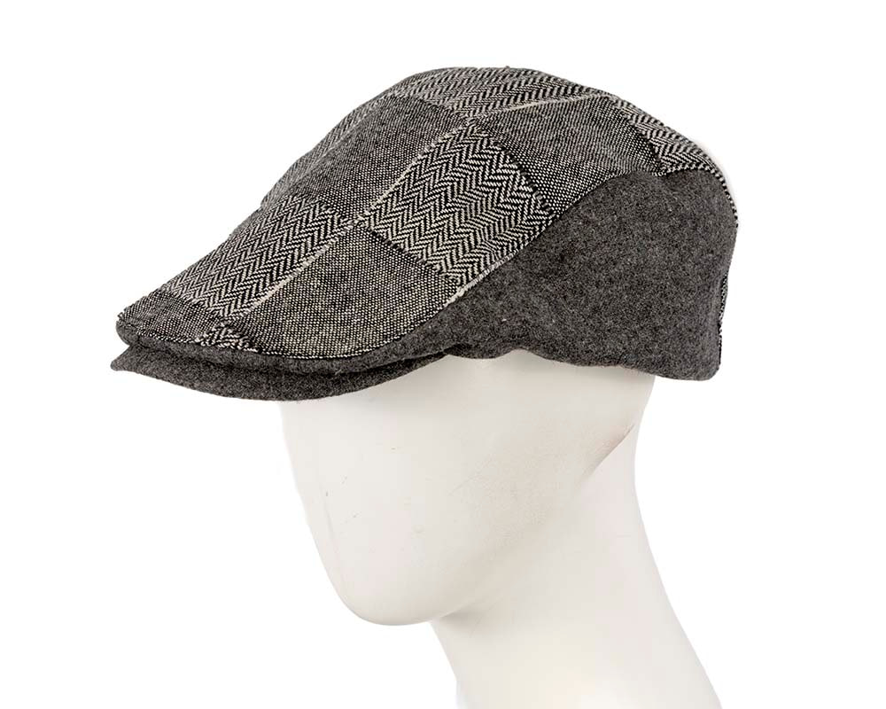Grey patches ivy flat cap - Hats From OZ