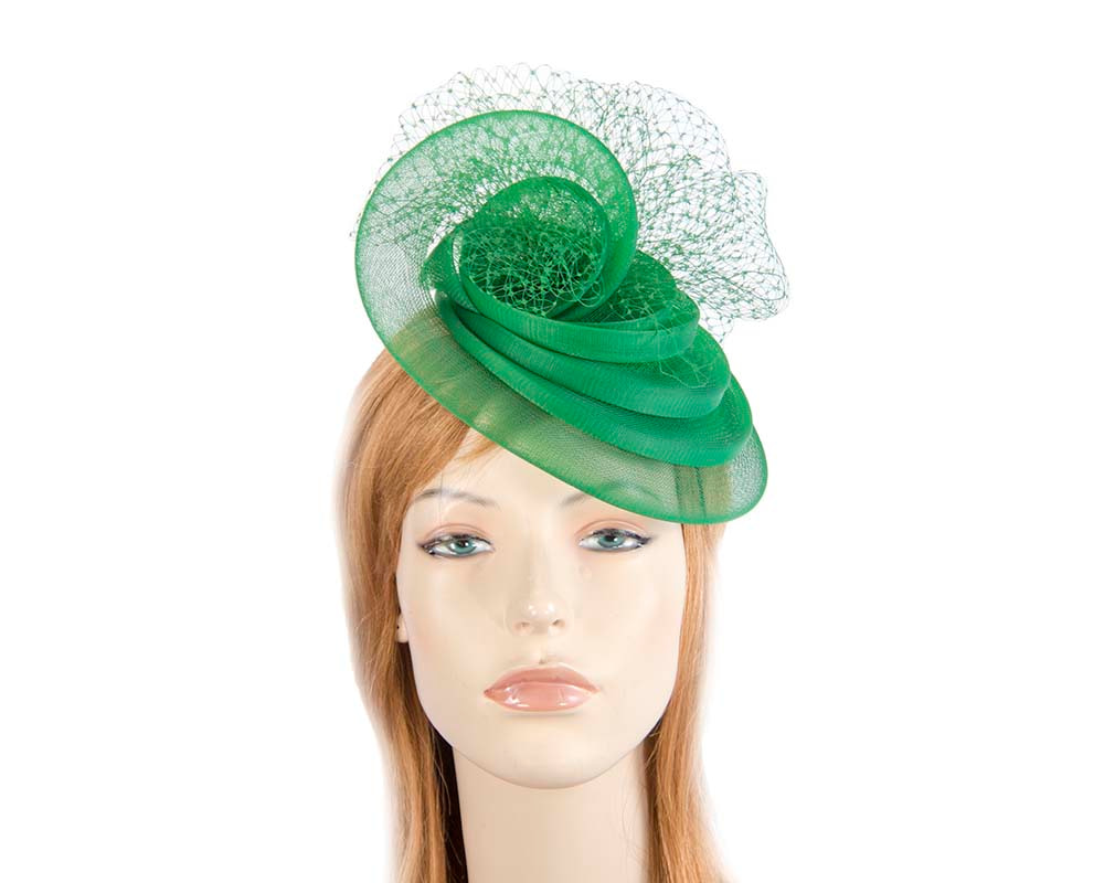 Custom made green cocktail hat - Hats From OZ