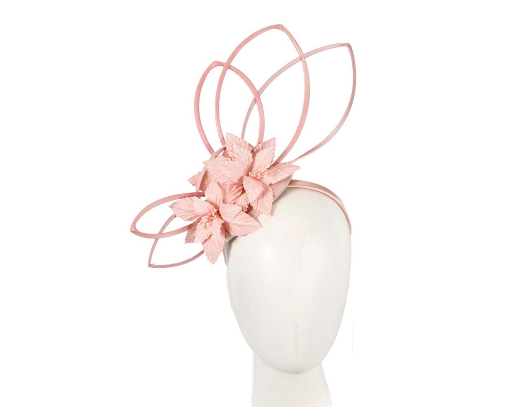 Bespoke pink fascinator by Max Alexander - Hats From OZ