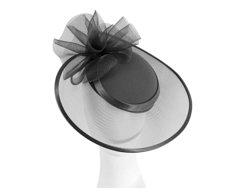 Black Custom Made Mother of the Bride Hat - Hats From OZ