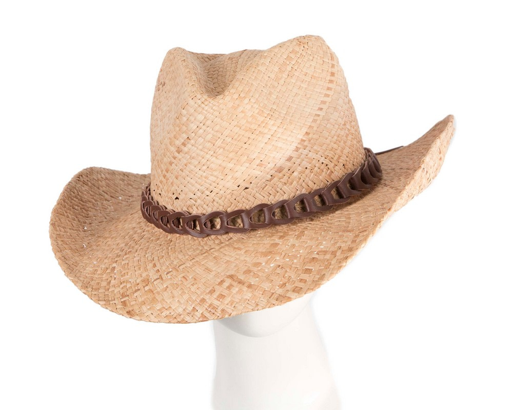 Straw cowboy hat - Hats From OZ