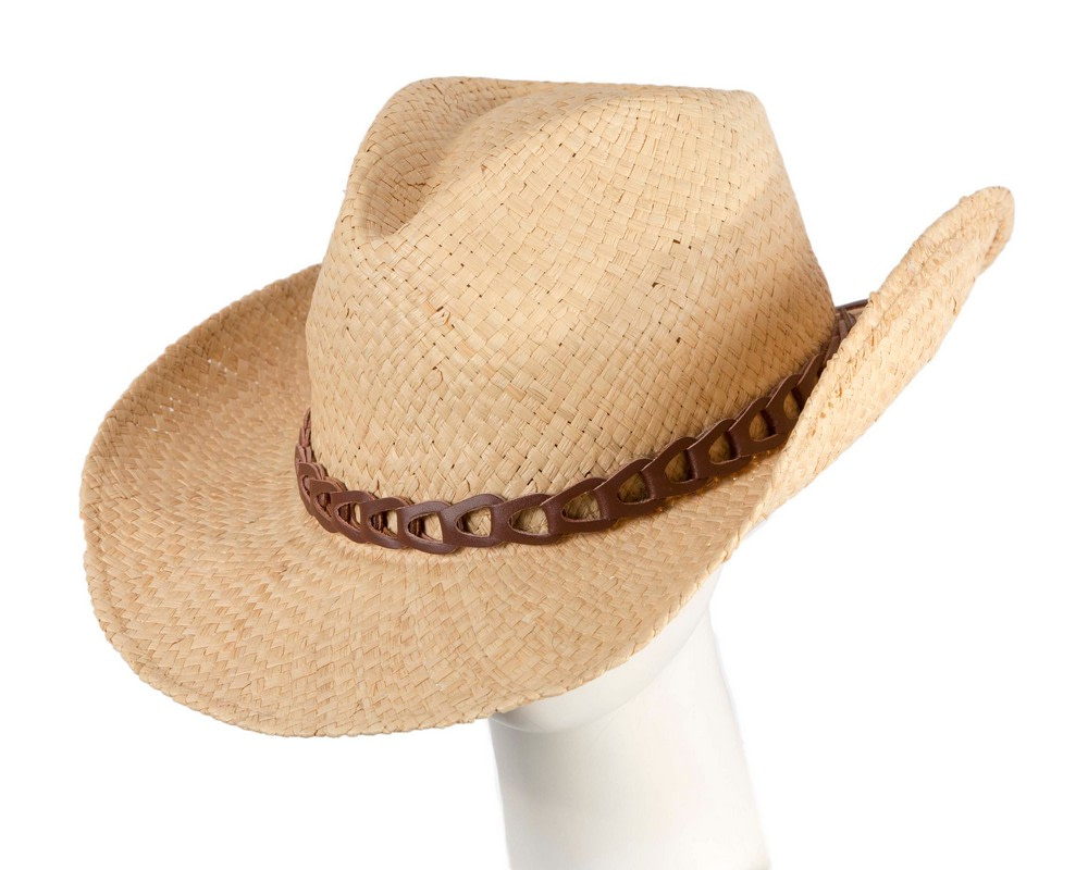 Straw cowboy hat - Hats From OZ