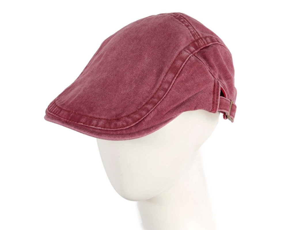 Red flat cap by Max Alexander - Hats From OZ